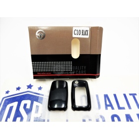Black Hard Remote Key Cover for VW BORA Protector Shell Case in Thermal Abs
