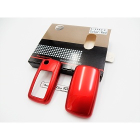 Red Hard Remote Key Cover for VW SHARAN 7M Protector Shell Case in Thermal Abs