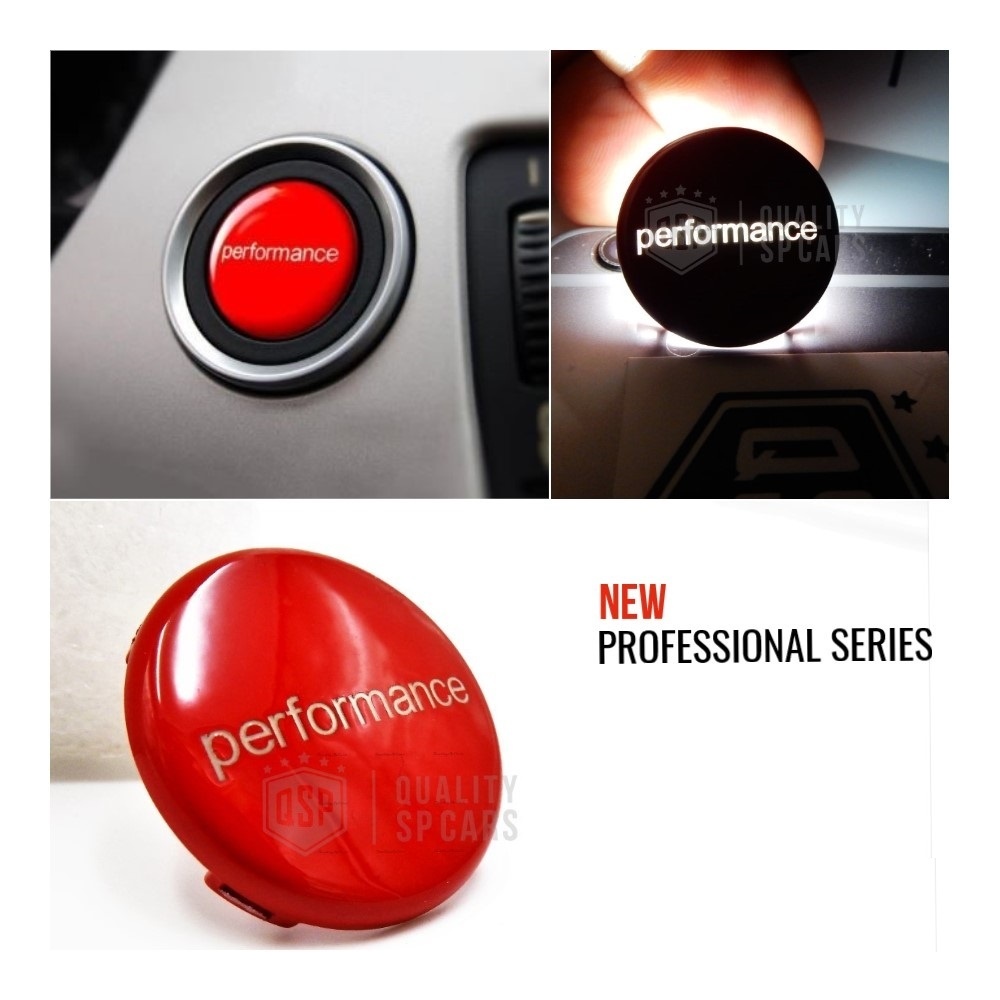 KEY ENGINE IGNITION RED BUTTON "PERFORMANCE" IN ABS FOR BMW VERSIONS E, Anti-Scratches NO FOOTPRINT KEY ENGINE IGNITION RED BUTTON "PERFORMANCE" IN ABS FOR BMW VERSIONS E, Anti-Scratches NO FOOTPRINT