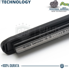 1 Limpiaparabrisa para Seat Marbella Delantero HEYNER GERMANY FLAT NANO Grafitado | PREMIADA
