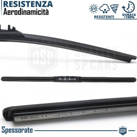1 Limpiaparabrisa para Seat Marbella Delantero HEYNER GERMANY FLAT NANO Grafitado | PREMIADA