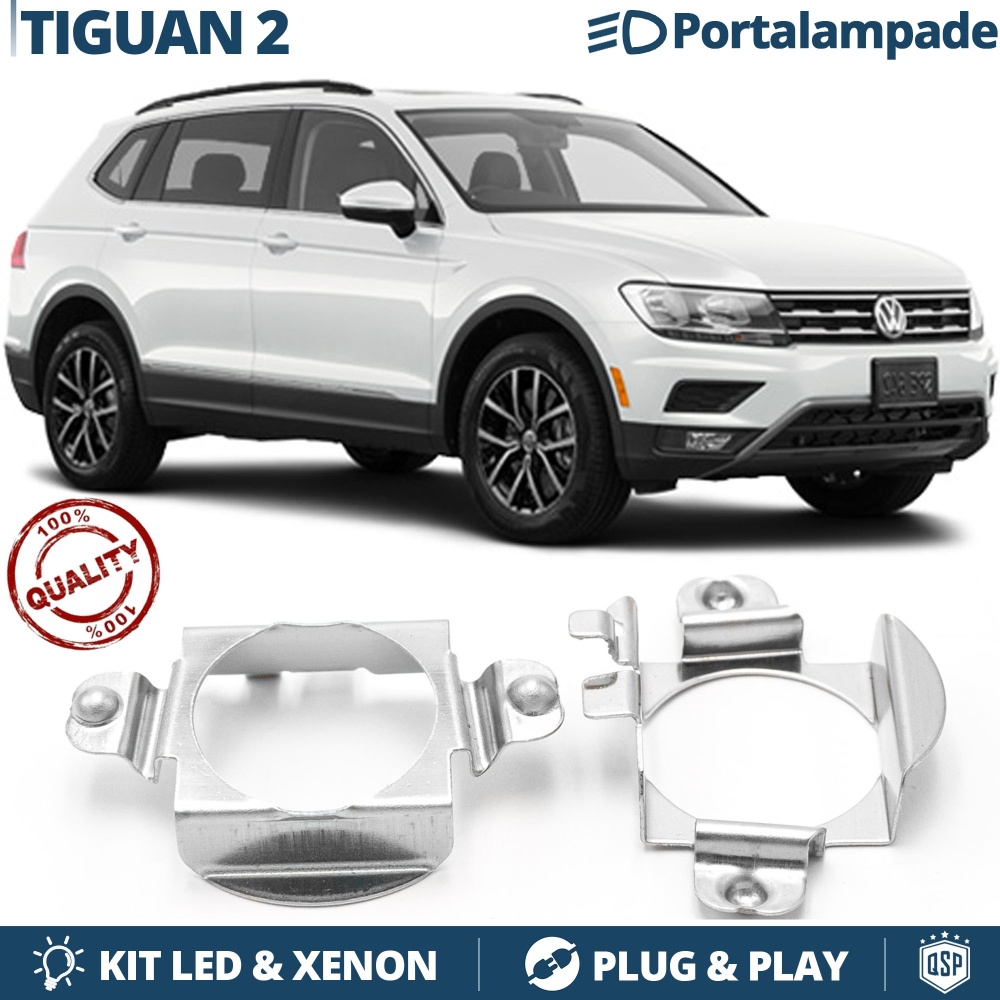 2X Adaptatores del Retenedor Soporte Bombilla para Montaje KIT LED H7 para VW TIGUAN 2 (2016-) 2X Adaptatores del Retenedor Soporte Bombilla para Montaje KIT LED H7 para VW TIGUAN 2 (2016-)