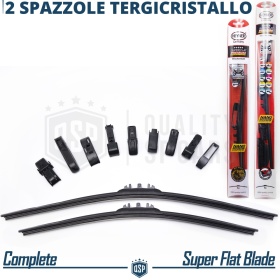 2 Limpiaparabrisas para Ssangyong Rexton Y400 desde 2021 Delanteros HEYNER GERMANY FLAT NANO Grafitado | PREMIADA