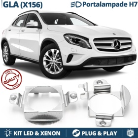 2X Adaptatores del Retenedor Soporte Bombilla para Montaje KIT LED H7 para MERCEDES GLA X156 (2013-)