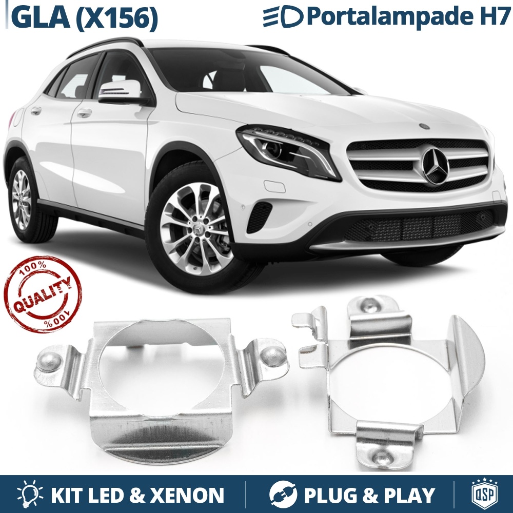 2X Adaptatores del Retenedor Soporte Bombilla para Montaje KIT LED H7 para MERCEDES GLA X156 (2013-) 2X Adaptatores del Retenedor Soporte Bombilla para Montaje KIT LED H7 para MERCEDES GLA X156 (2013-)