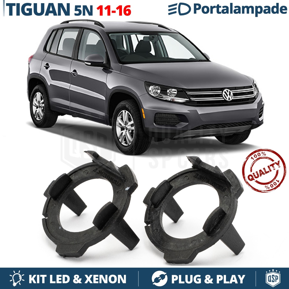 2x ADATTATORI Portalampada per montaggio KIT LED H7 per VW TIGUAN 5N Restyling (2011-2016) 2x ADATTATORI Portalampada per montaggio KIT LED H7 per VW TIGUAN 5N Restyling (2011-2016)
