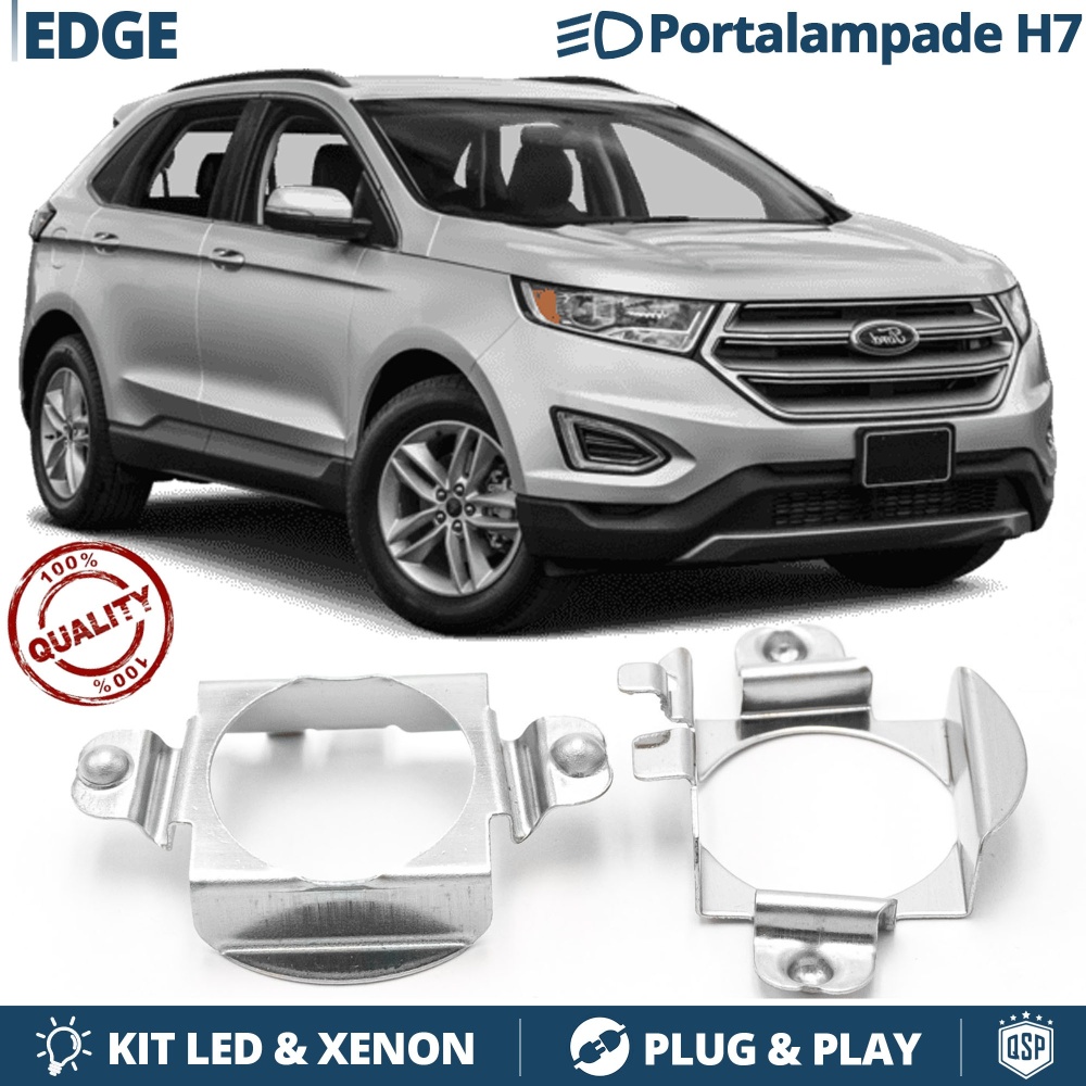 2x ADATTATORI Portalampada per montaggio KIT LED H7 per FORD EDGE (2016-) 2x ADATTATORI Portalampada per montaggio KIT LED H7 per FORD EDGE (2016-)