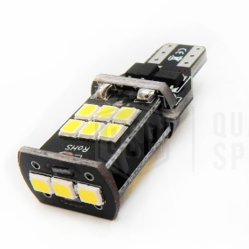 1pc Bulb T15 W16W | 6500K White ICE 100% CANbus  No Error | with GOLDEN Nickel | Plug & Play