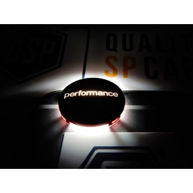 KEY ENGINE IGNITION RED BUTTON "PERFORMANCE" IN ABS FOR BMW VERSIONS E, Anti-Scratches NO FOOTPRINT