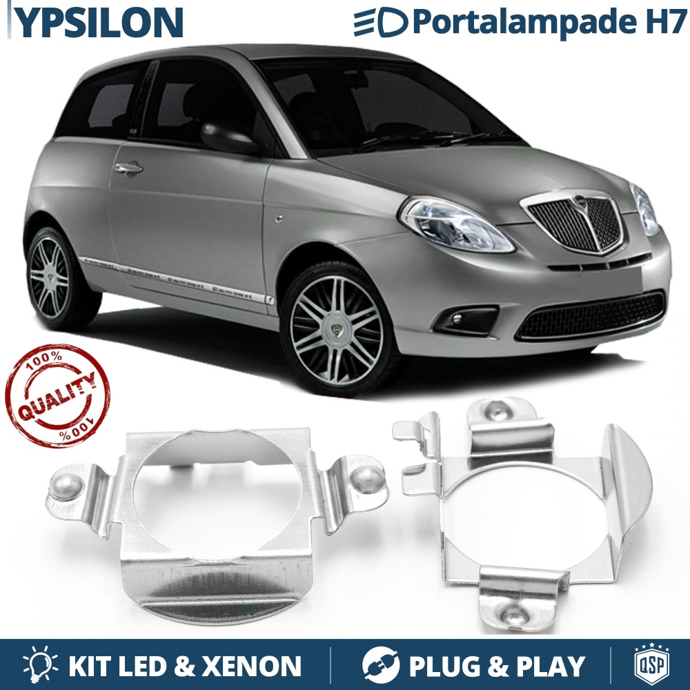 2X Adaptatores del Retenedor Soporte Bombilla para Montaje KIT LED H7 para LANCIA YPSILON (03-13) 2X Adaptatores del Retenedor Soporte Bombilla para Montaje KIT LED H7 para LANCIA YPSILON (03-13)