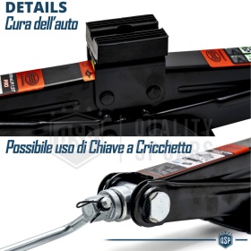 Gato para Coche PROFESSIONAL Portátil Elevador Heyner GERMANY | Capacidad 1.0T | Aprobado por TÜV GS