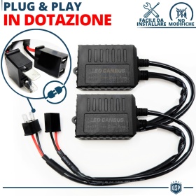 Kit LED H7 para Saab 9-3 2 Facelift, 9-3X Luces de Cruce | Bombillas Led Canbus 6500K 12000LM