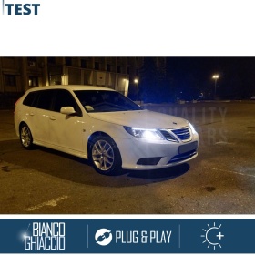 Kit LED H7 para Saab 9-3 2 Facelift, 9-3X Luces de Cruce | Bombillas Led Canbus 6500K 12000LM