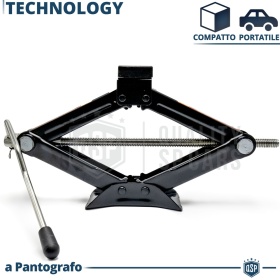 Gato para Coche PROFESSIONAL Portátil Elevador Heyner GERMANY | Capacidad 1.5T | Aprobado por TÜV GS