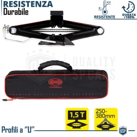 Gato para Coche PROFESSIONAL Portátil Elevador Heyner GERMANY | Capacidad 1.5T | Aprobado por TÜV GS