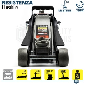 Gato Coche PROFESSIONAL con CARRO BAJO | Elevador Hidráulico Heyner GERMANY | 2.2T Máx