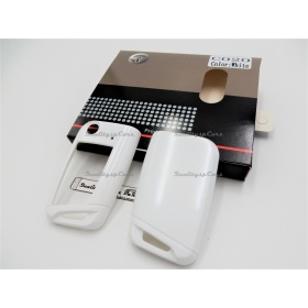 White Hard Remote Key Cover for Skoda RAPID Protector Shell Case in Thermal Abs