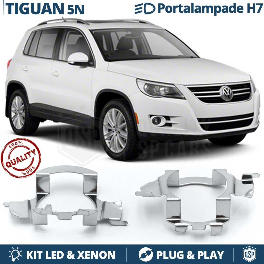 2X Adaptatores del Retenedor Soporte Bombilla para Montaje KIT LED H7 para VW TIGUAN 5N (2007-2011) 2X Adaptatores del Retenedor Soporte Bombilla para Montaje KIT LED H7 para VW TIGUAN 5N (2007-2011)