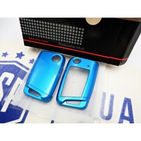Funda Rígida Llave Mando Azul para Skoda RAPID Carcasa Protectora en Abs Térmico