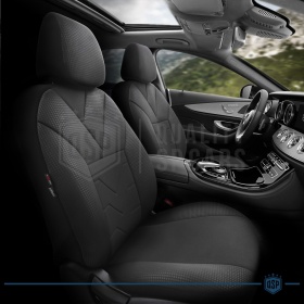 FUNDAS DE ASIENTO para Ford Mondeo, COMPLETO Delantero + Trasero en Tejido Transpirable | Certificados TÜV