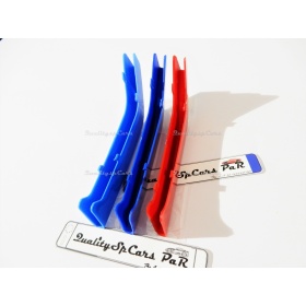 3x RIÑONES REJILLA en ABS en colores M Sport para BMW SERIE 3 F30 F31 REJILLA A 8 BANDAS