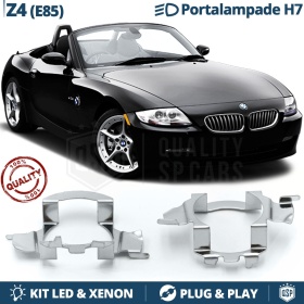 2X Adaptatores del Retenedor Soporte Bombilla para Montaje KIT LED H7 para BMW Z4 E85/E86 (2002-2008)