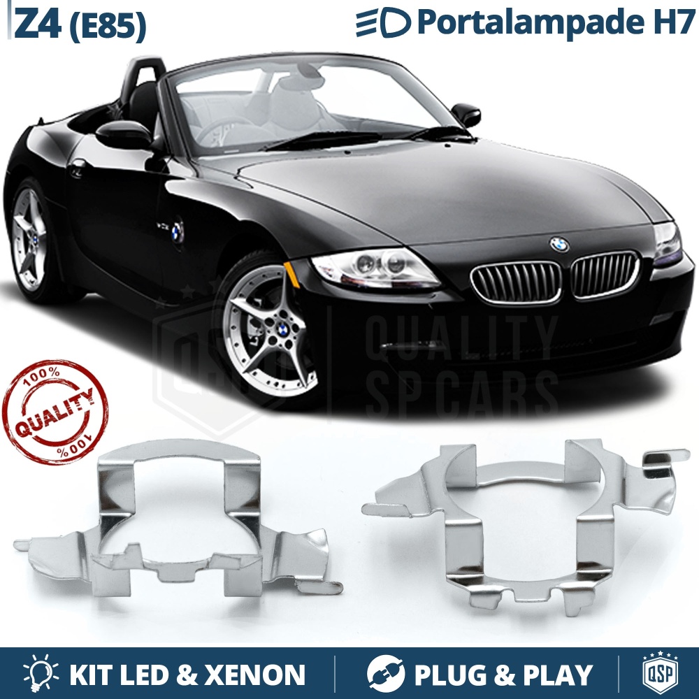 2X Adaptatores del Retenedor Soporte Bombilla para Montaje KIT LED H7 para BMW Z4 E85/E86 (2002-2008) 2X Adaptatores del Retenedor Soporte Bombilla para Montaje KIT LED H7 para BMW Z4 E85/E86 (2002-2008)