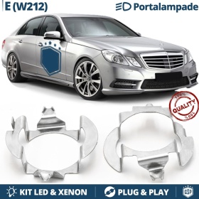 2X Adaptatores del Retenedor Soporte Bombilla para Montaje KIT LED H7 para MERCEDES CLASSE E W212 (09-16)