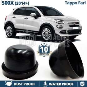 1 TAPÓN GUARDAPOLVO de faro Cubierta Bombilla para FIAT 500X (2014-) Installación Kit Led Xenon