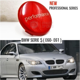 LLAVE BOTÓN DE ENCENDIDO DEL MOTOR ROJO "PERFORMANCE" EN ABS PARA BMW SERIE 5 E60/61 , ANTICHUADO NO HUELLAS