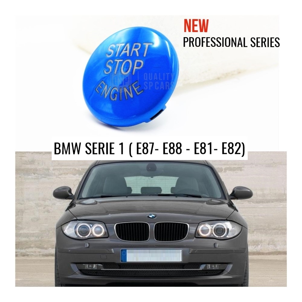 LLAVE BOTÓN DE ENCENDIDO DEL MOTOR AZUL "START STOP ENGINE" EN ABS PARA BMW SERIE 1 E87 E88 E81 E82 , ANTICHUADO NO HUELLAS LLAVE BOTÓN DE ENCENDIDO DEL MOTOR AZUL "START STOP ENGINE" EN ABS PARA BMW SERIE 1 E87 E88 E81 E82 , ANTICHUADO NO HUELLAS