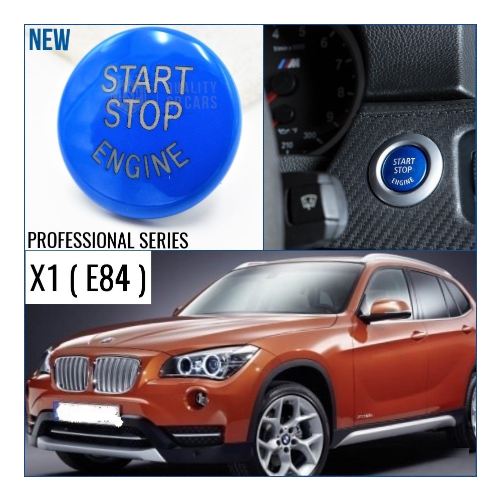 LLAVE BOTÓN DE ENCENDIDO DEL MOTOR AZUL "START STOP ENGINE" EN ABS PARA BMW SERIE X1 E84 , ANTICHUADO NO HUELLAS LLAVE BOTÓN DE ENCENDIDO DEL MOTOR AZUL "START STOP ENGINE" EN ABS PARA BMW SERIE X1 E84 , ANTICHUADO NO HUELLAS
