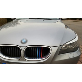 X3 Streifen Kühlergrill Abdeckung Für Bmw 5er E60 E61 in farben M Sport