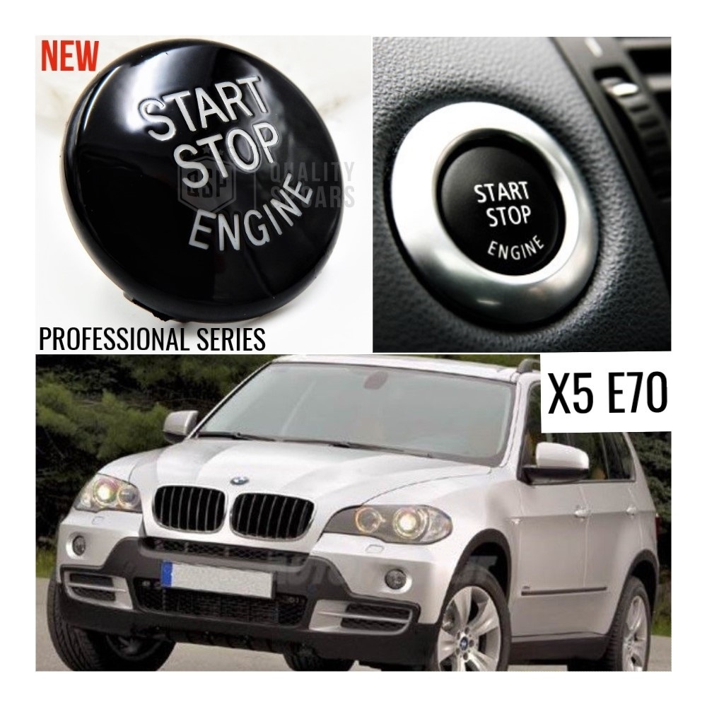 LLAVE BOTÓN DE ENCENDIDO DEL MOTOR NEGRO "START STOP ENGINE" EN ABS PARA BMW SERIE X5 E70 , ANTICHUADO NO HUELLAS LLAVE BOTÓN DE ENCENDIDO DEL MOTOR NEGRO "START STOP ENGINE" EN ABS PARA BMW SERIE X5 E70 , ANTICHUADO NO HUELLAS