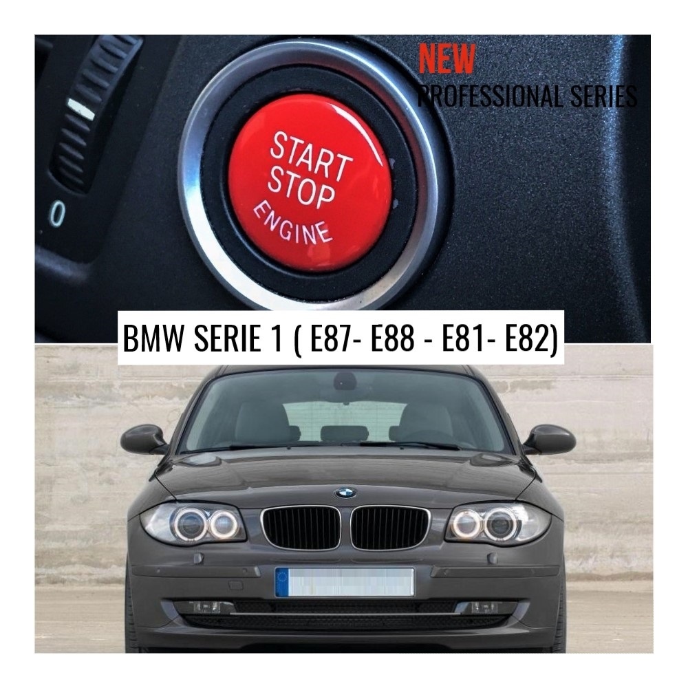 LLAVE BOTÓN DE ENCENDIDO DEL MOTOR ROJO "START STOP ENGINE" EN ABS PARA BMW SERIE 1 E87 E88 E81 E82 , ANTICHUADO NO HUELLAS LLAVE BOTÓN DE ENCENDIDO DEL MOTOR ROJO "START STOP ENGINE" EN ABS PARA BMW SERIE 1 E87 E88 E81 E82 , ANTICHUADO NO HUELLAS