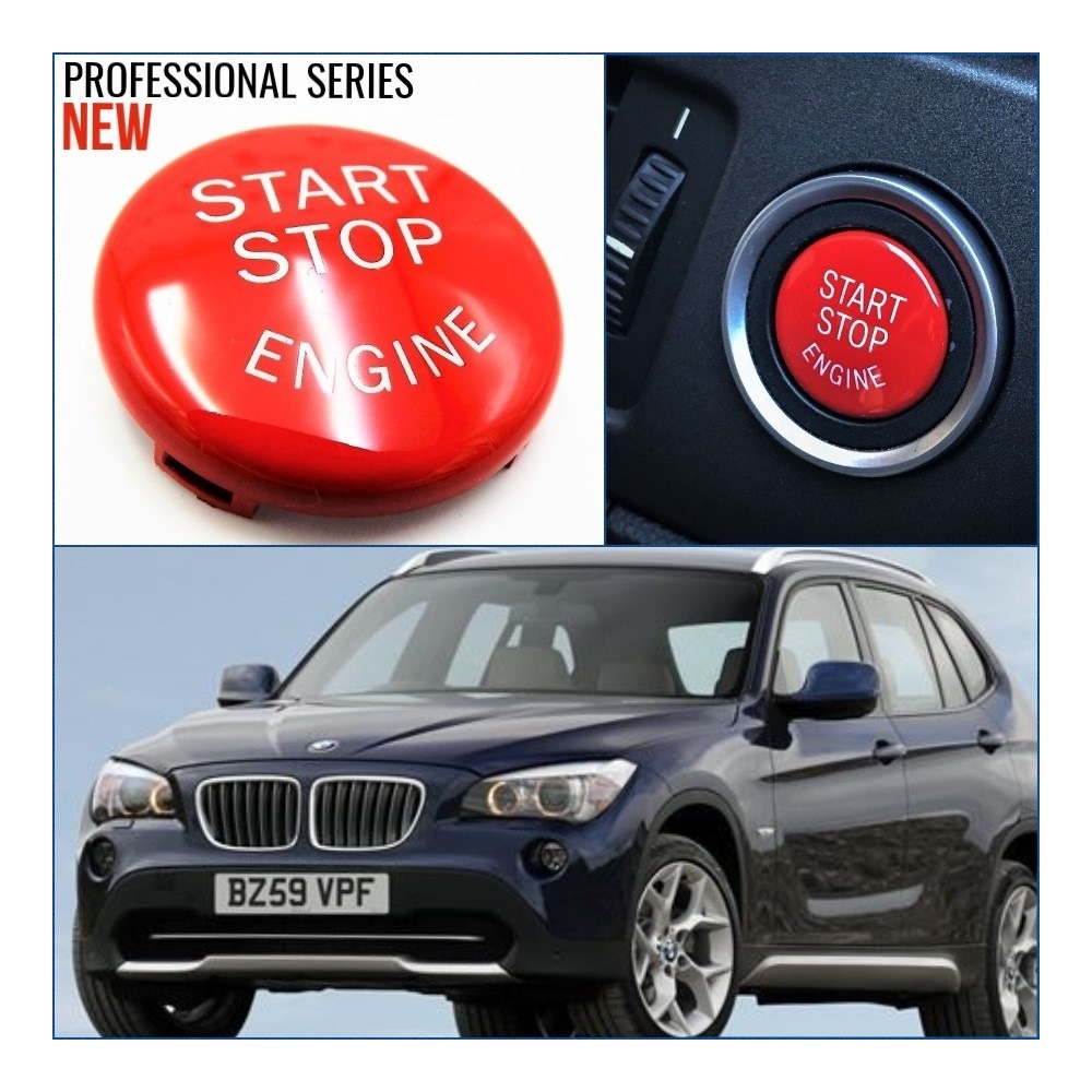 LLAVE BOTÓN DE ENCENDIDO DEL MOTOR ROJO "START STOP ENGINE" EN ABS PARA BMW SERIE X1 E84 , ANTICHUADO NO HUELLAS LLAVE BOTÓN DE ENCENDIDO DEL MOTOR ROJO "START STOP ENGINE" EN ABS PARA BMW SERIE X1 E84 , ANTICHUADO NO HUELLAS