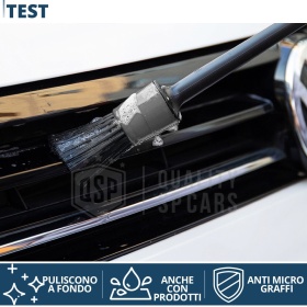 5 CEPILLOS Lavado de Coche Limpieza Exterior de Coche Profesional | Antiarañazos Antiestático en ABS
