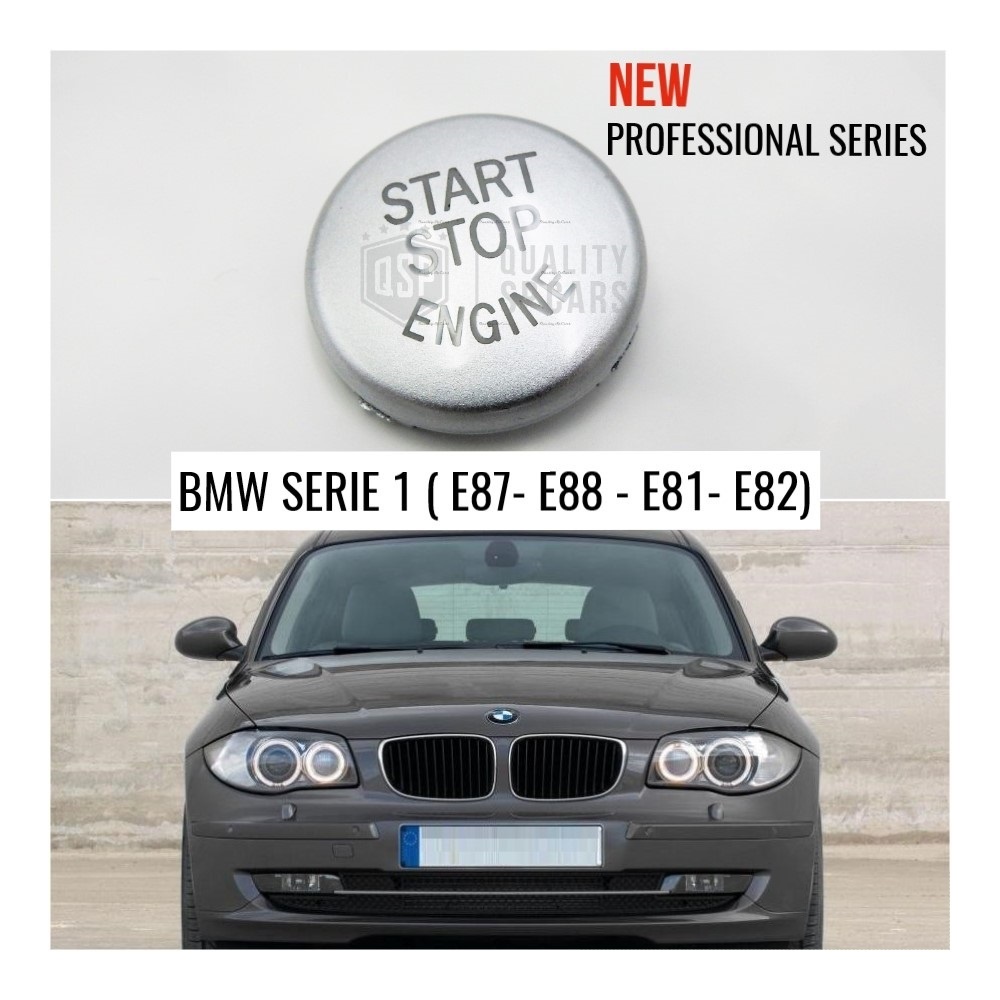 LLAVE BOTÓN DE ENCENDIDO DEL MOTOR GRIS "START STOP ENGINE" EN ABS PARA BMW SERIE 1 E81 E82 E87 E88 , ANTICHUADO NO HUELLAS LLAVE BOTÓN DE ENCENDIDO DEL MOTOR GRIS "START STOP ENGINE" EN ABS PARA BMW SERIE 1 E81 E82 E87 E88 , ANTICHUADO NO HUELLAS