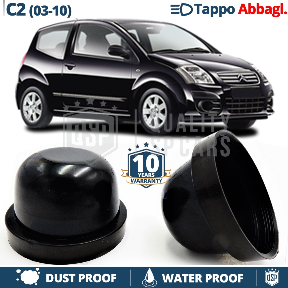 1 TAPPO MAGGIORATO FARI Abbaglianti per CITROEN C2 (03-10) Coperchio ANTIPOLVERE Installazione KIT LED E XENON 1 TAPPO MAGGIORATO FARI Abbaglianti per CITROEN C2 (03-10) Coperchio ANTIPOLVERE Installazione KIT LED E XENON