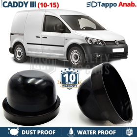 1 TAPÓN GUARDAPOLVO de faro para VW CADDY mk3 (2010-2015) Luces de Cruce Cubierta Bombilla para Installación Kit Led Xenon