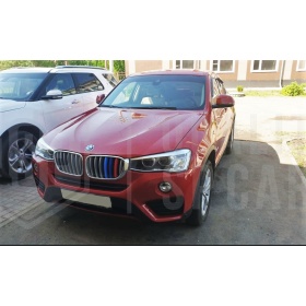 COVER Rigide PER Bmw X4 (F26) Fasce calandra in Colori M SPORT