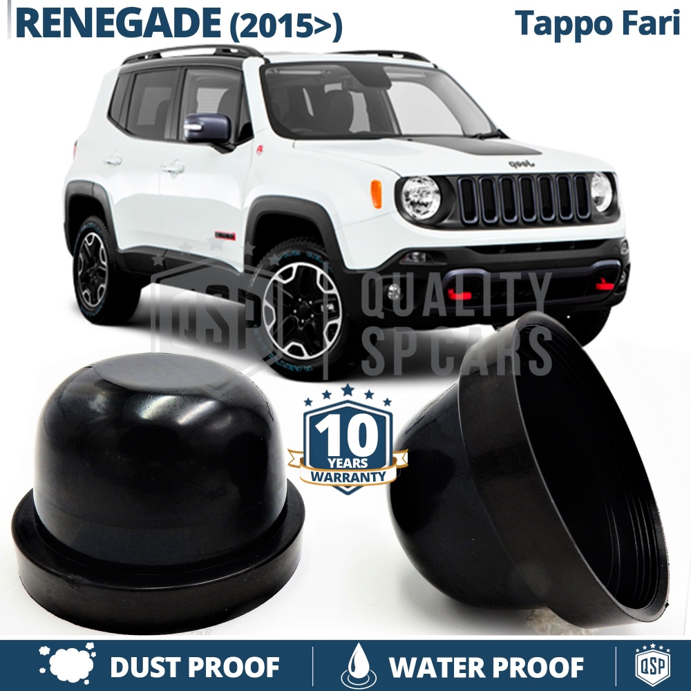 1 TAPÓN GUARDAPOLVO de faro para JEEP RENEGADE Cubierta Bombilla para Installación Kit Led Xenon 1 TAPÓN GUARDAPOLVO de faro para JEEP RENEGADE Cubierta Bombilla para Installación Kit Led Xenon