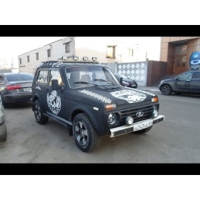 X2 Faros Delanteros LED 7" Pulgadas, 6500K para LADA NIVA Luces de Estacionamiento - Luces de Cruce - Luces de Carretera