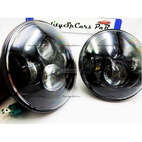 X2 Faros Delanteros LED 7" Pulgadas, 6500K para MAZDA MX-5 1 (NA) Luces de Estacionamiento - Luces de Cruce - Luces de Carretera