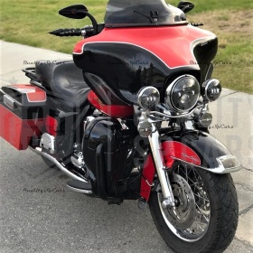 X1 Faro Delanteros LED 7" Pulgadas, 6500K para HARLEY DAVINDSON BOBBER SPORTSER DYNA Luces de Estacionamiento - Luces de Cruce - Luces de Carretera