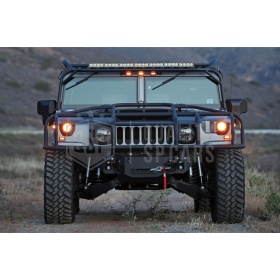 X2 Faros Delanteros LED 7" Pulgadas, 6500K para HUMMER H1 H2 Luces de Estacionamiento - Luces de Cruce - Luces de Carretera