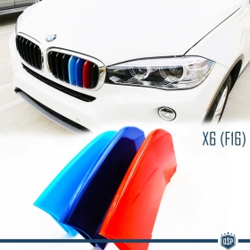 COVER Rigide PER Bmw X6 (F16) Fasce calandra in Colori M SPORT