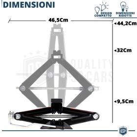 Gato para Coche PROFESSIONAL Portátil Elevador Heyner GERMANY | Capacidad 2.0T | Aprobado por TÜV GS