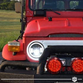FAROS LED Angel Eyes para LAND CRUISER BJ, FJ, Luz Blanca 6500K | APROBADO