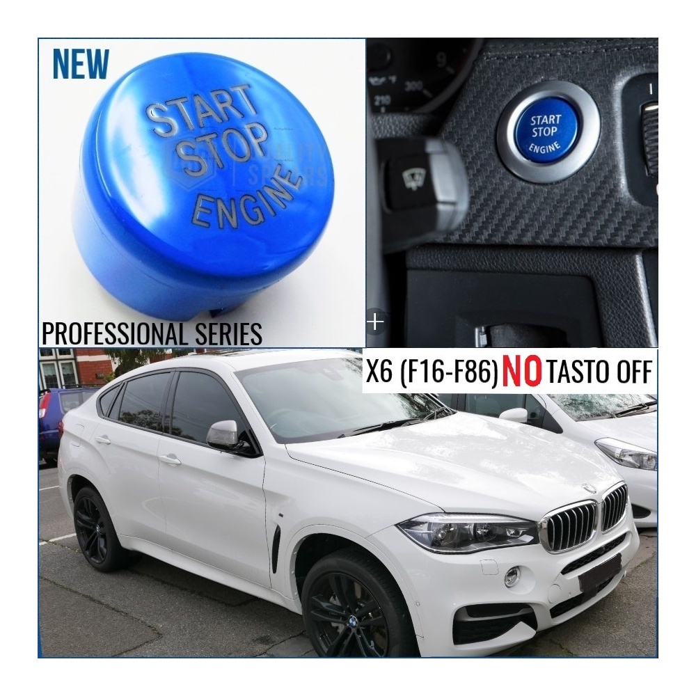 LLAVE BOTÓN DE ENCENDIDO DEL MOTOR AZUL "START STOP ENGINE" EN ABS PARA BMW SERIE X6 ( F16 F86 ) Sin Bóton OFF, ANTICHUADO NO HUELLAS LLAVE BOTÓN DE ENCENDIDO DEL MOTOR AZUL "START STOP ENGINE" EN ABS PARA BMW SERIE X6 ( F16 F86 ) Sin Bóton OFF, ANTICHUADO NO HUELLAS